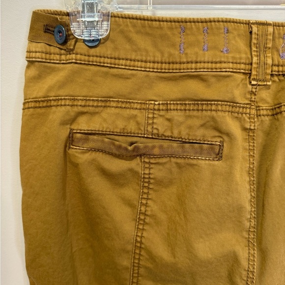 Anthropologie Hei Hei Khaki Cotton Stretch Pants Size 26‎ - Picture 4 of 10